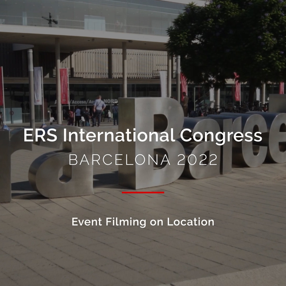 Event filming at ERS Congress